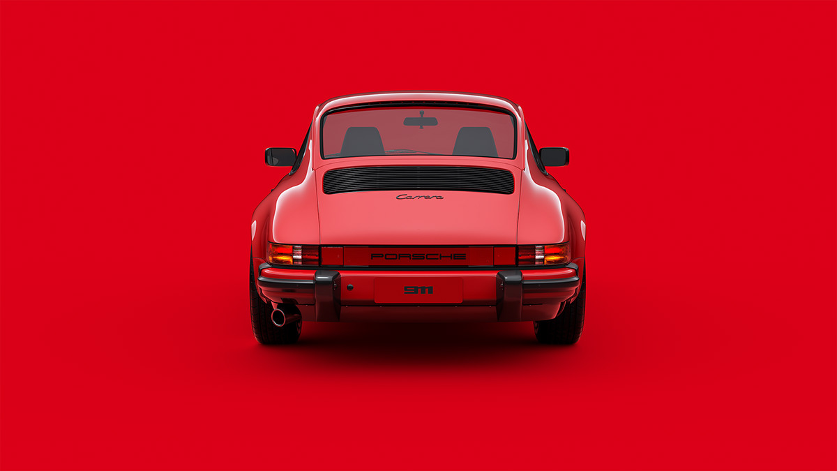 automobile，Porsche，cgi，