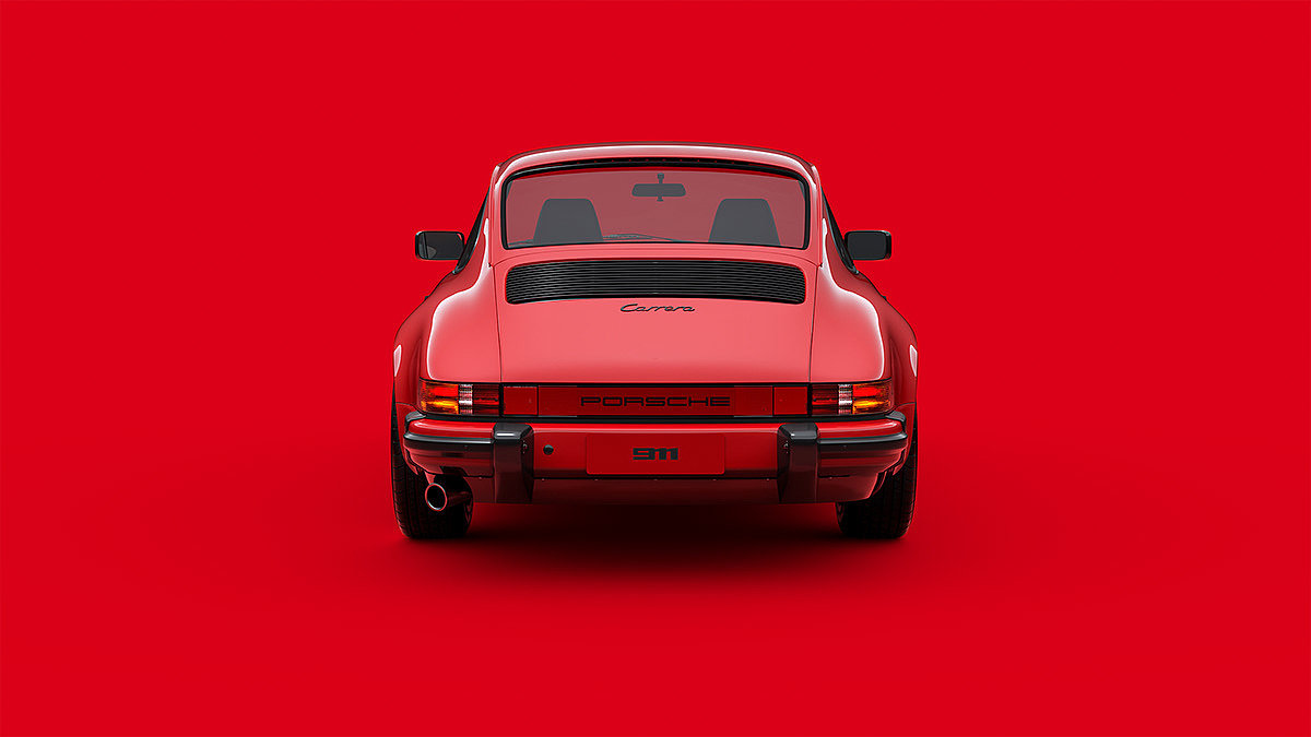 automobile，Porsche，cgi，