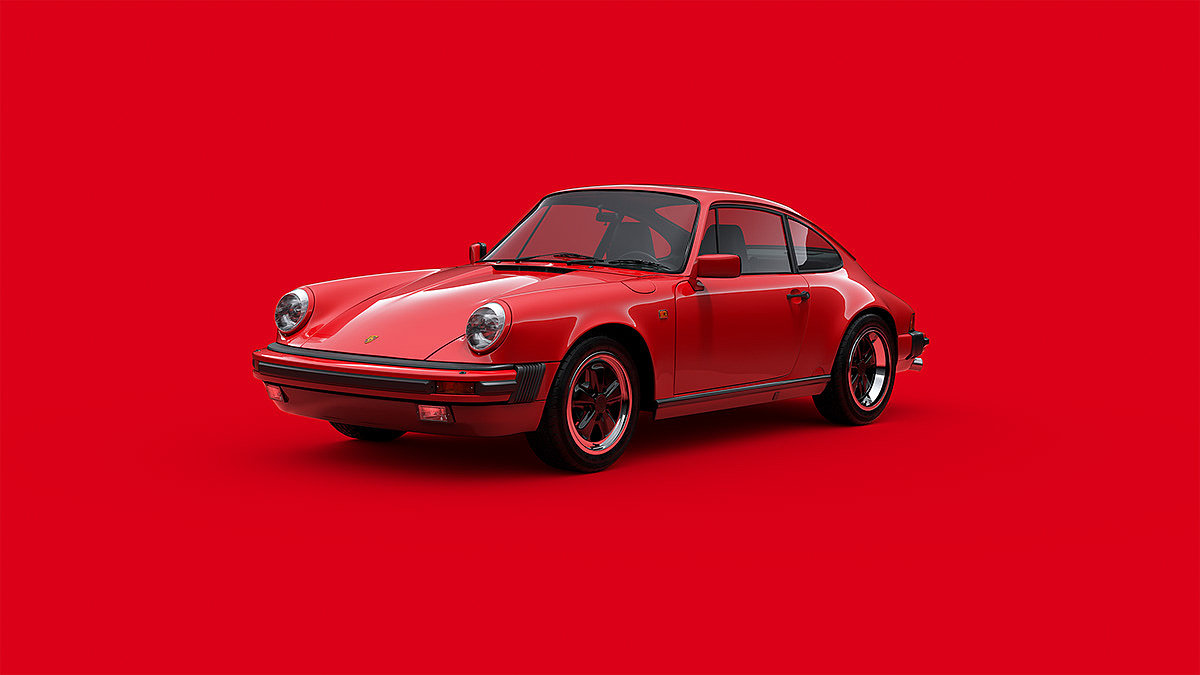 automobile，Porsche，cgi，