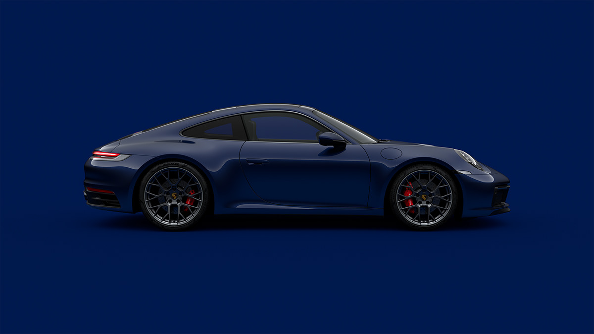 automobile，Porsche，cgi，