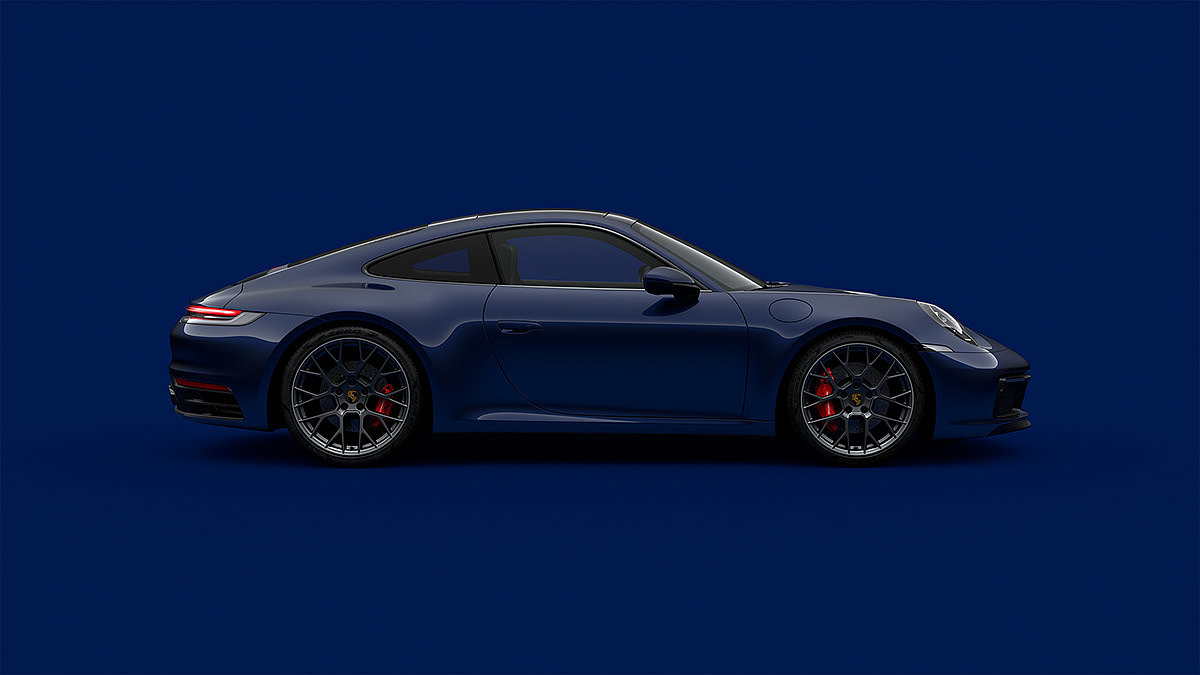 automobile，Porsche，cgi，