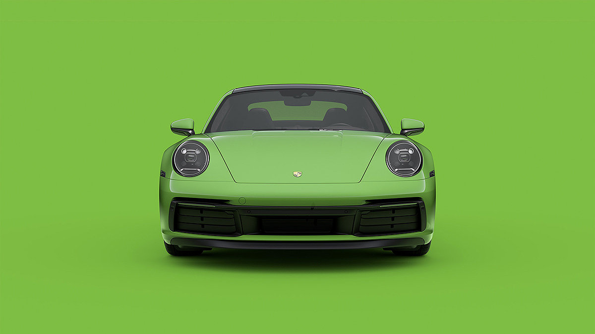 automobile，Porsche，cgi，