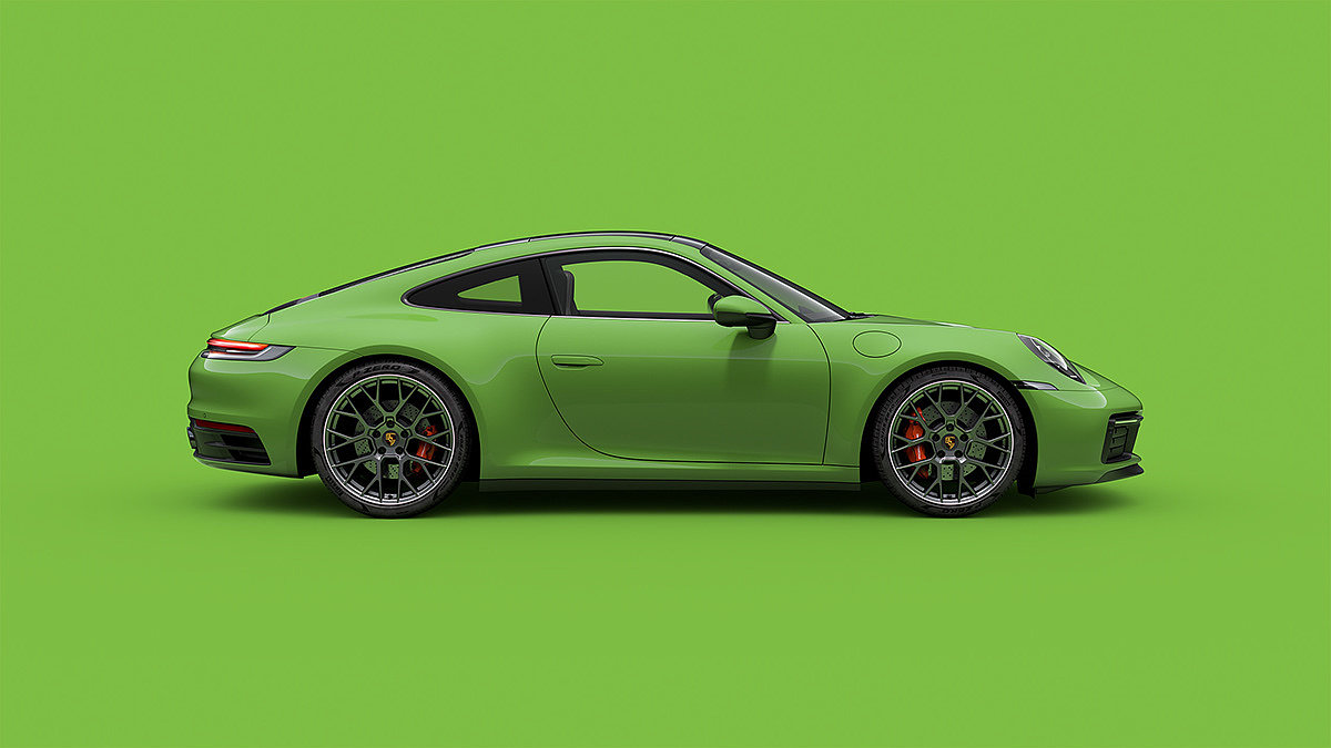 automobile，Porsche，cgi，