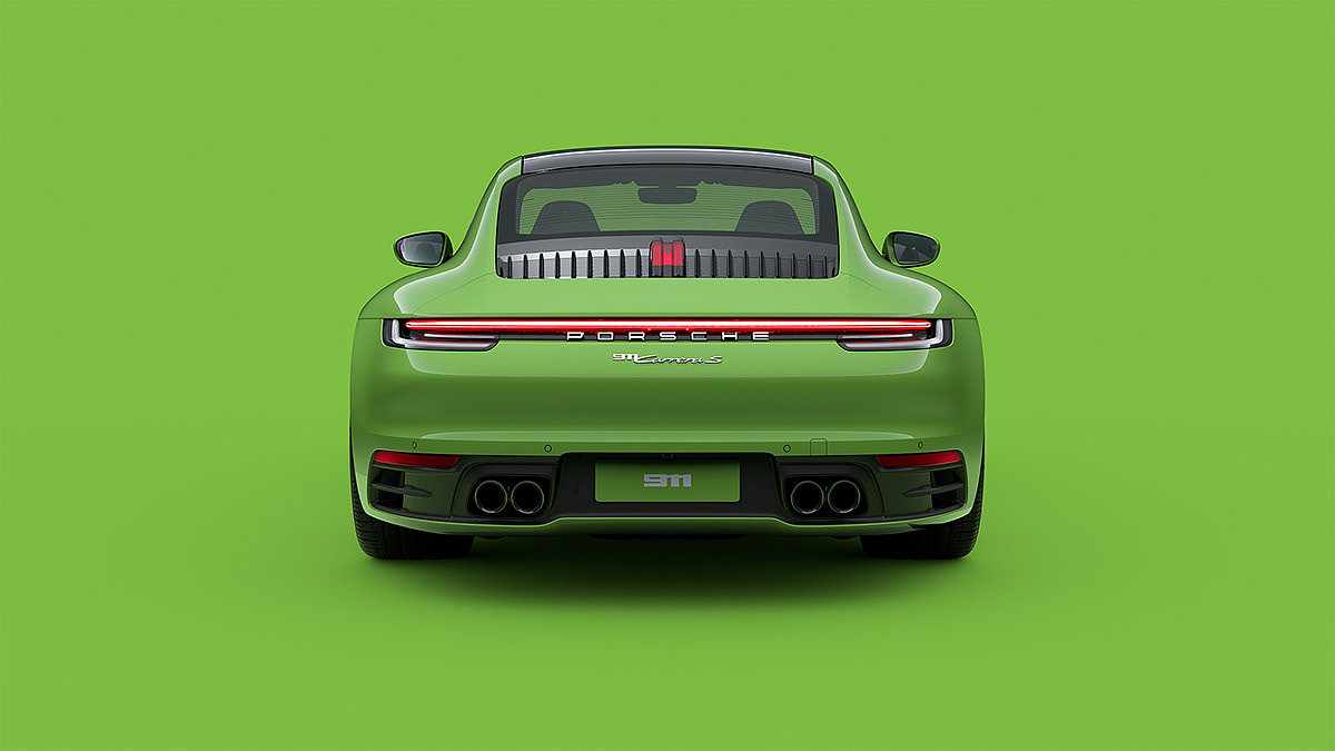 automobile，Porsche，cgi，