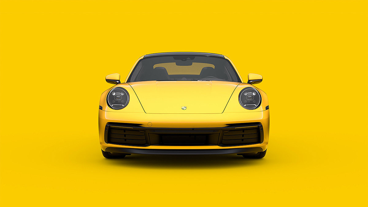 automobile，Porsche，cgi，