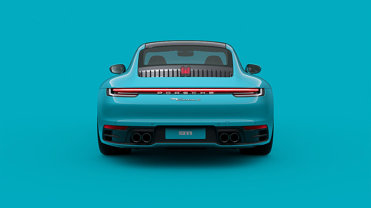 automobile，Porsche，cgi，