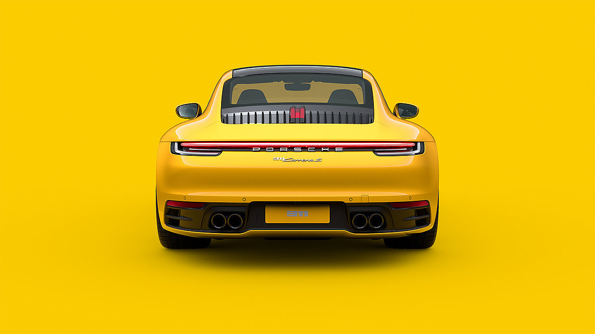 automobile，Porsche，cgi，