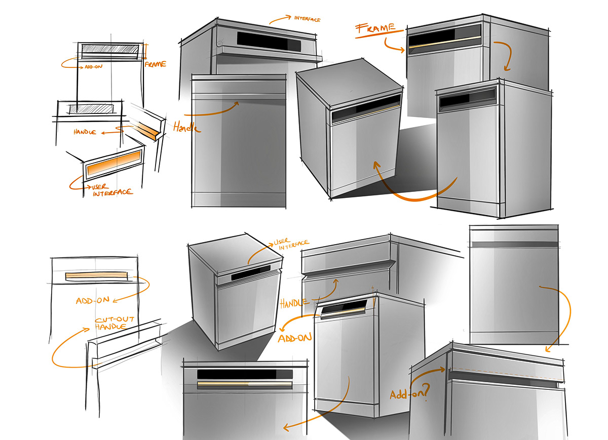 dishwasher，Kitchen appliances，black，Matte，