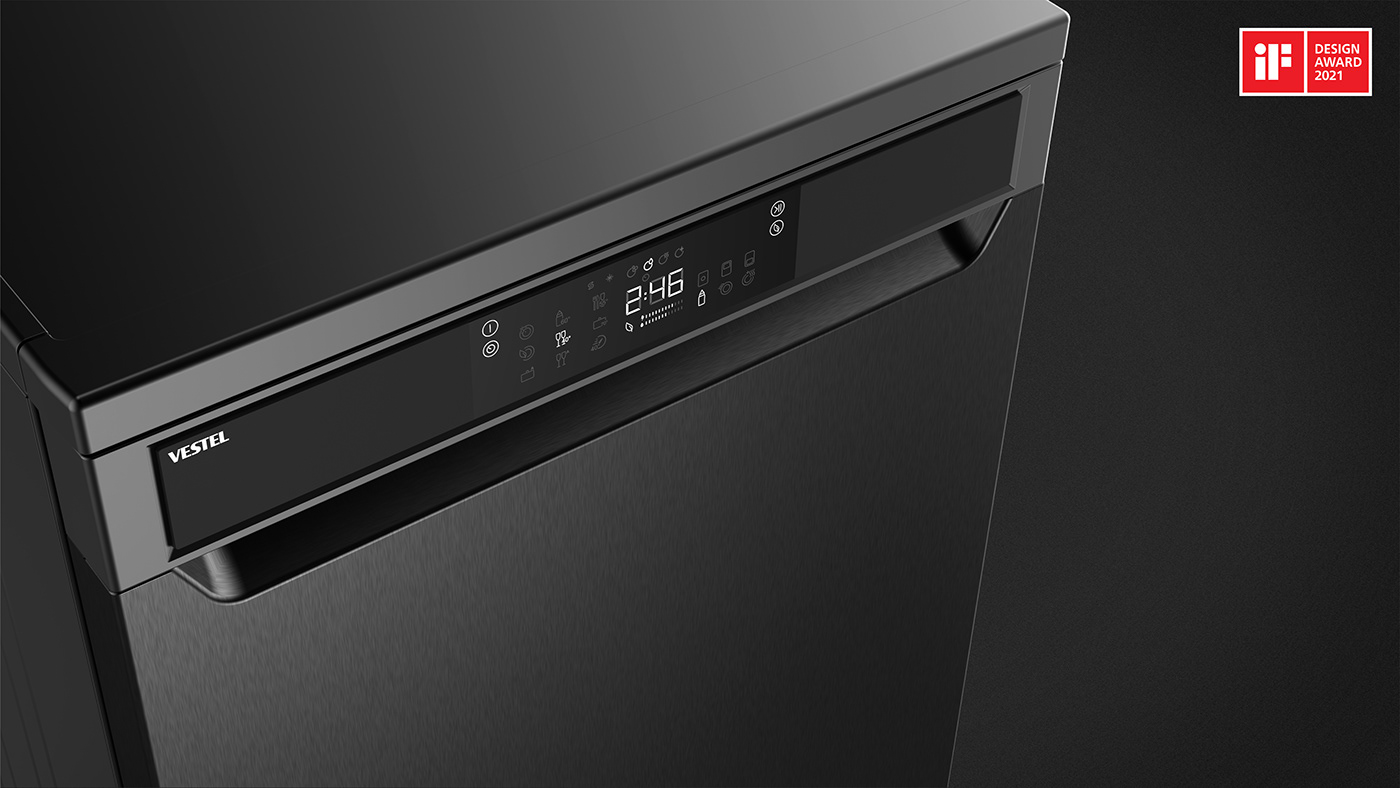 dishwasher，Kitchen appliances，black，Matte，