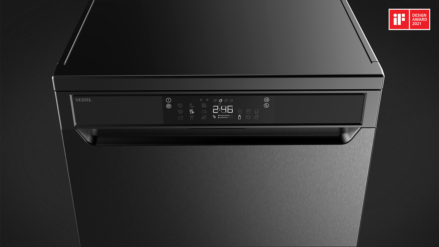 dishwasher，Kitchen appliances，black，Matte，