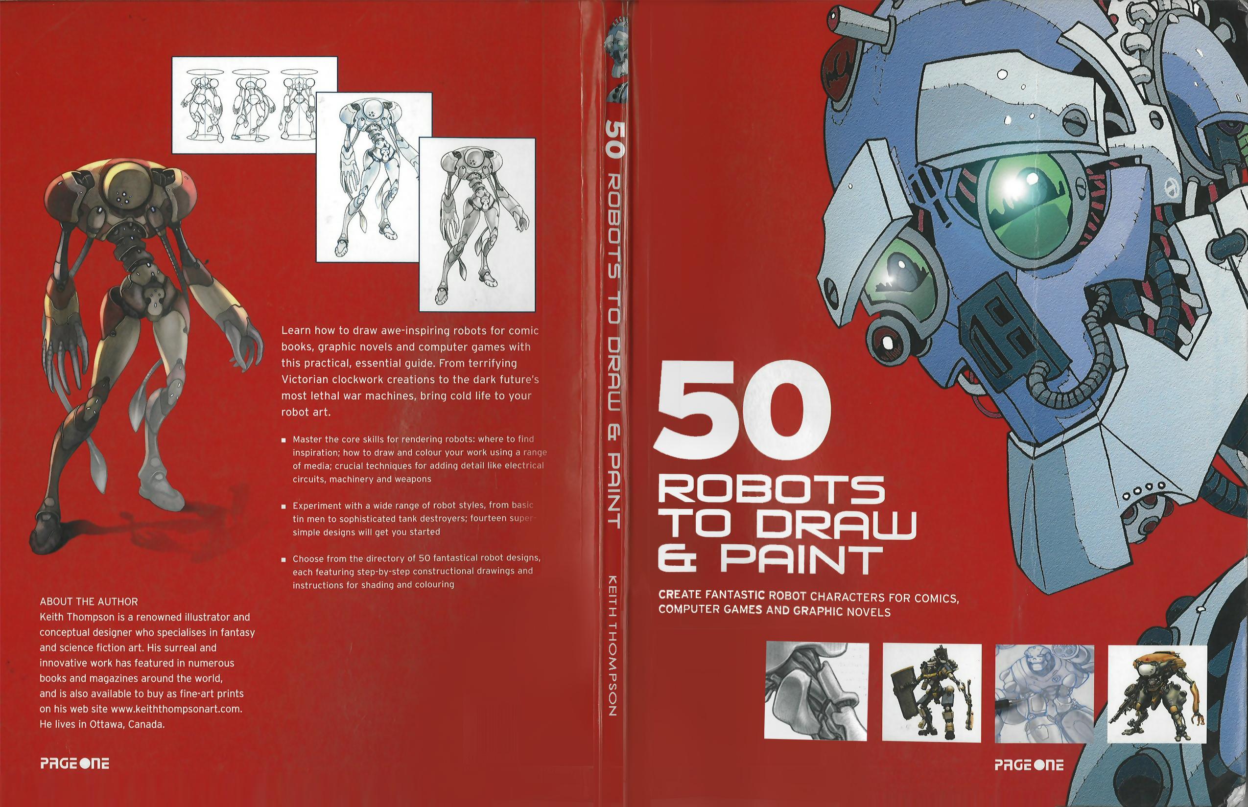 book，robot，Hand drawn，painting，e-book，share，