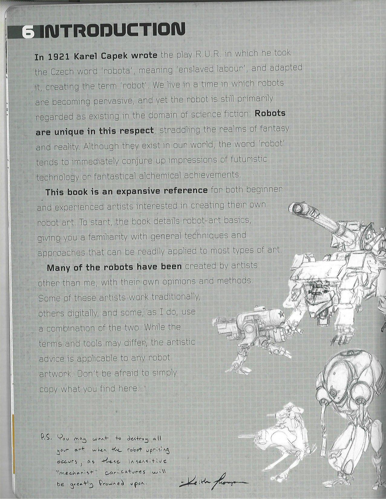 book，robot，Hand drawn，painting，e-book，share，