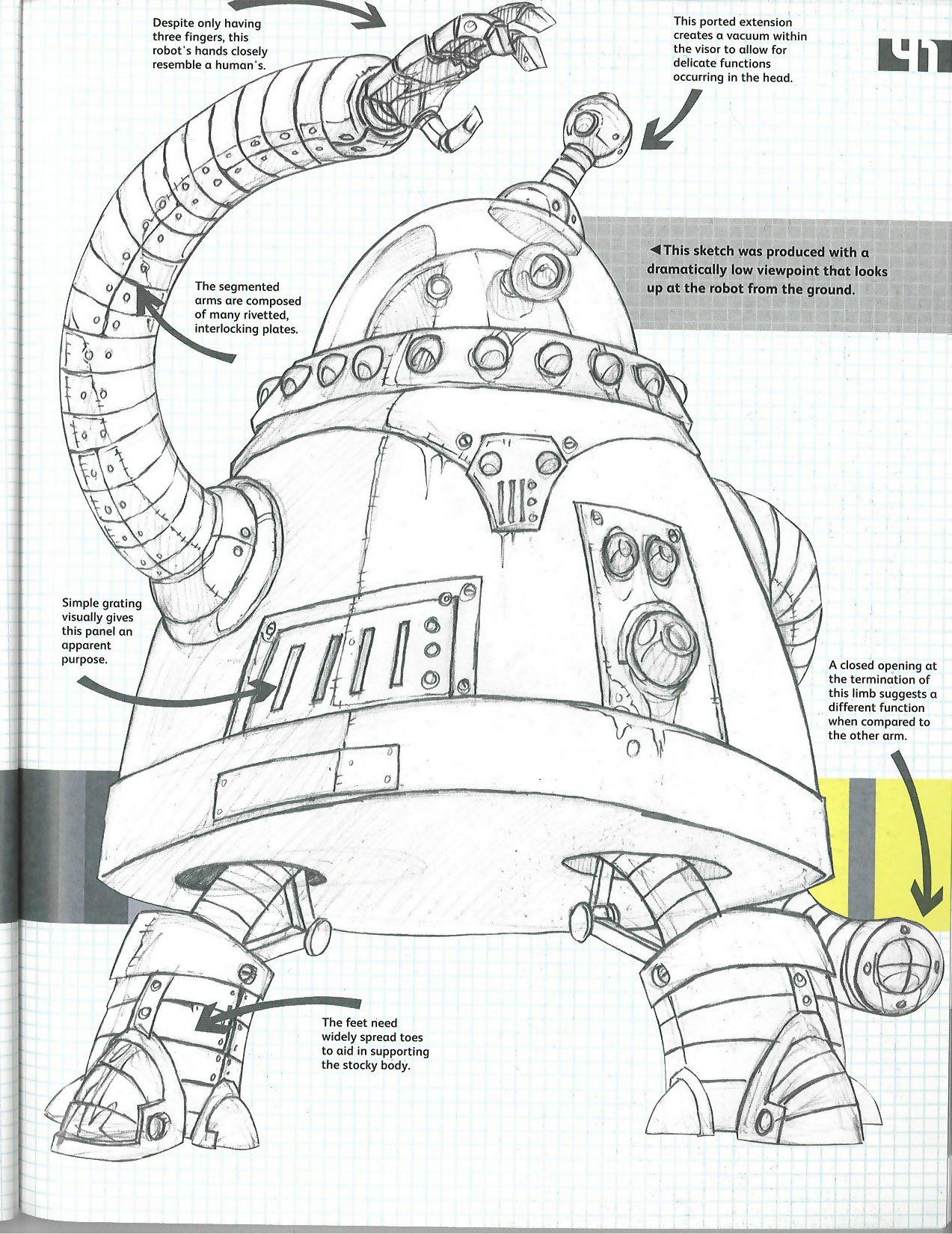 book，robot，Hand drawn，painting，e-book，share，