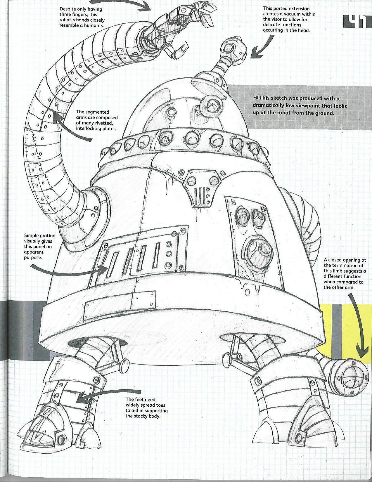 book，robot，Hand drawn，painting，e-book，share，