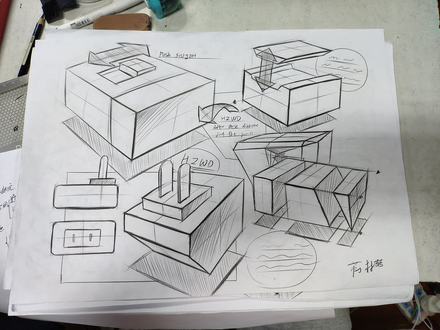 Hand drawn，Line，Zero basis，