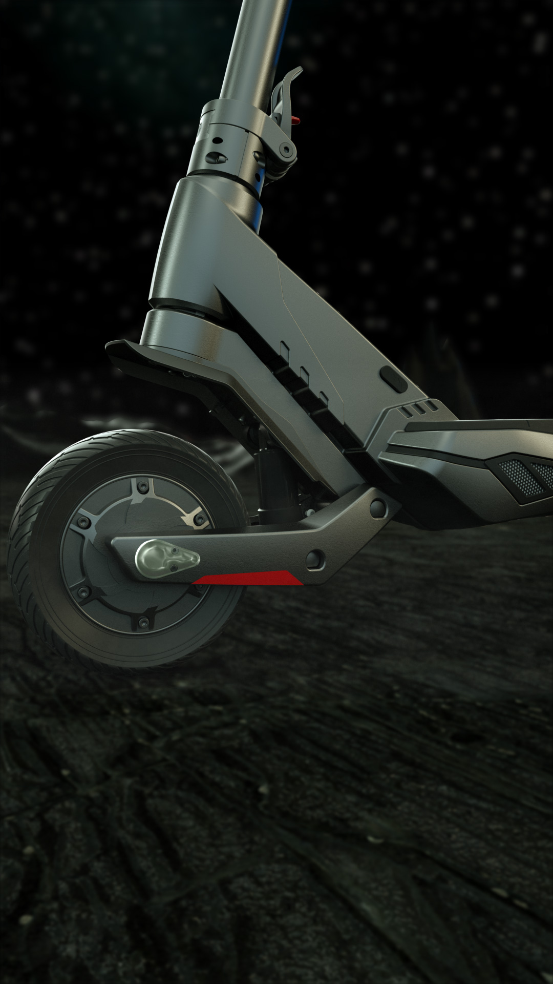 three-dimensional，video，originality，science and technology，Scooter，Electric vehicle，modeling，Render，