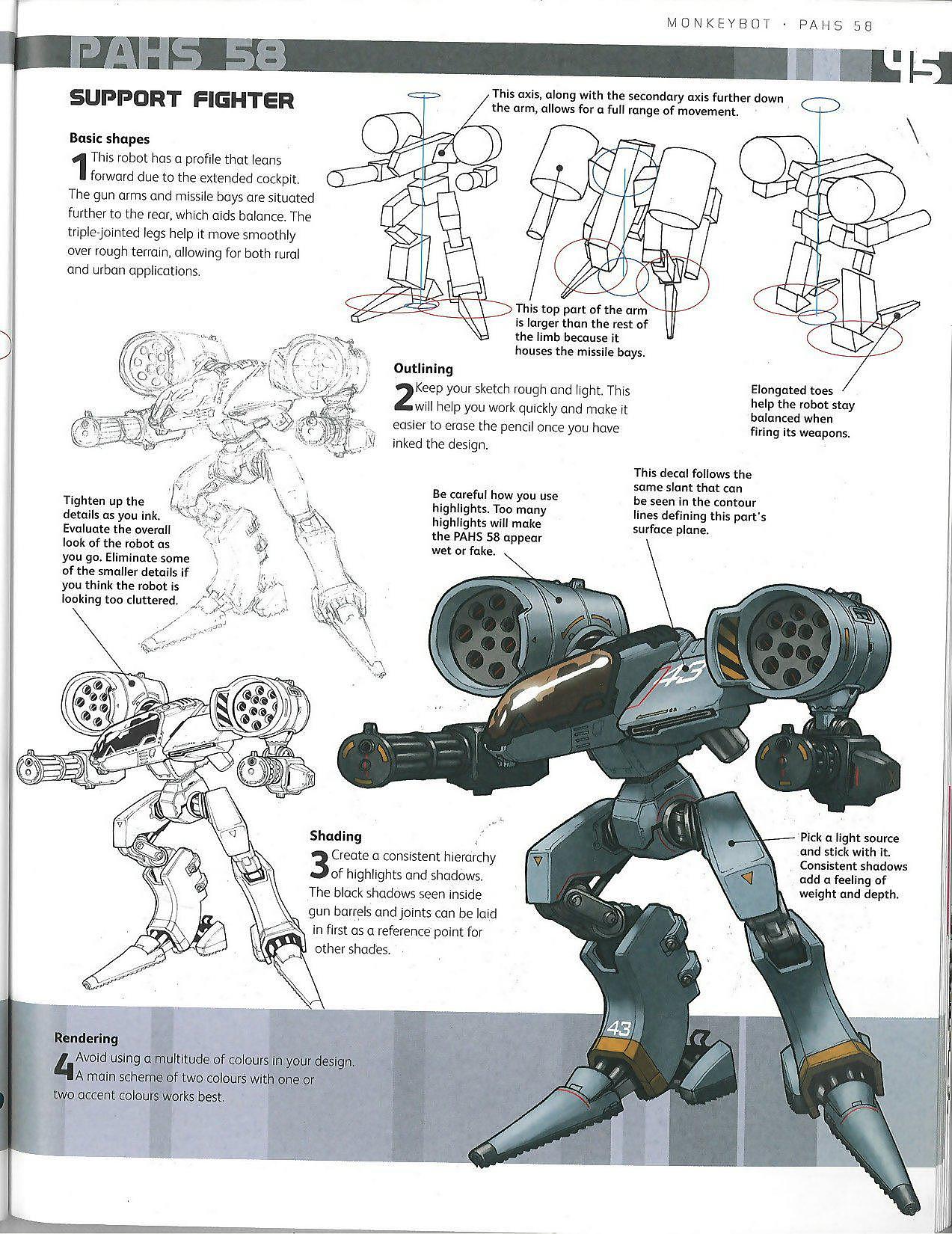 book，robot，Hand drawn，painting，e-book，share，