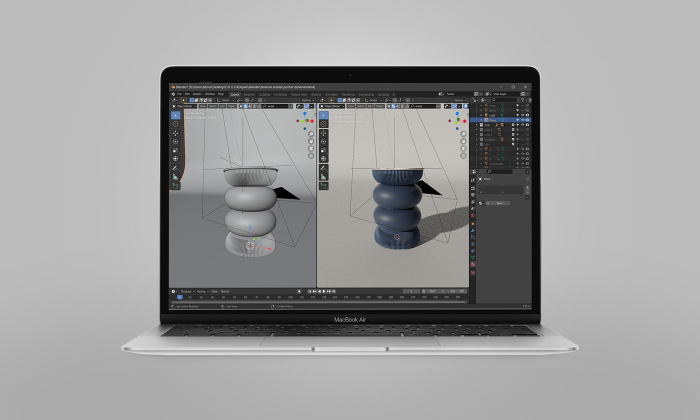 air cleaner，Student design，Interesting，practical，