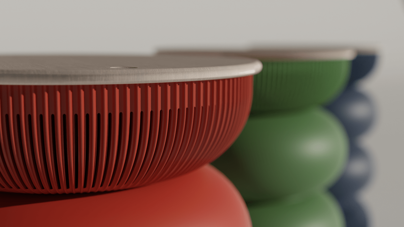 air cleaner，Student design，Interesting，practical，