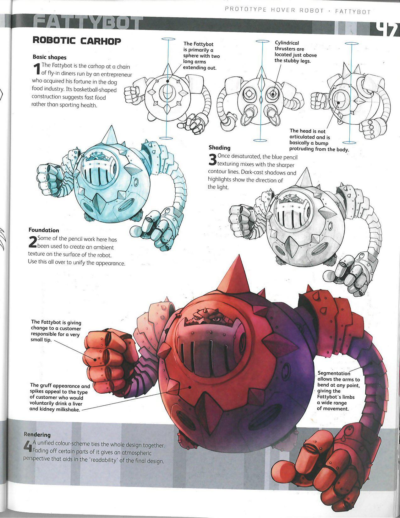 book，robot，Hand drawn，painting，e-book，share，