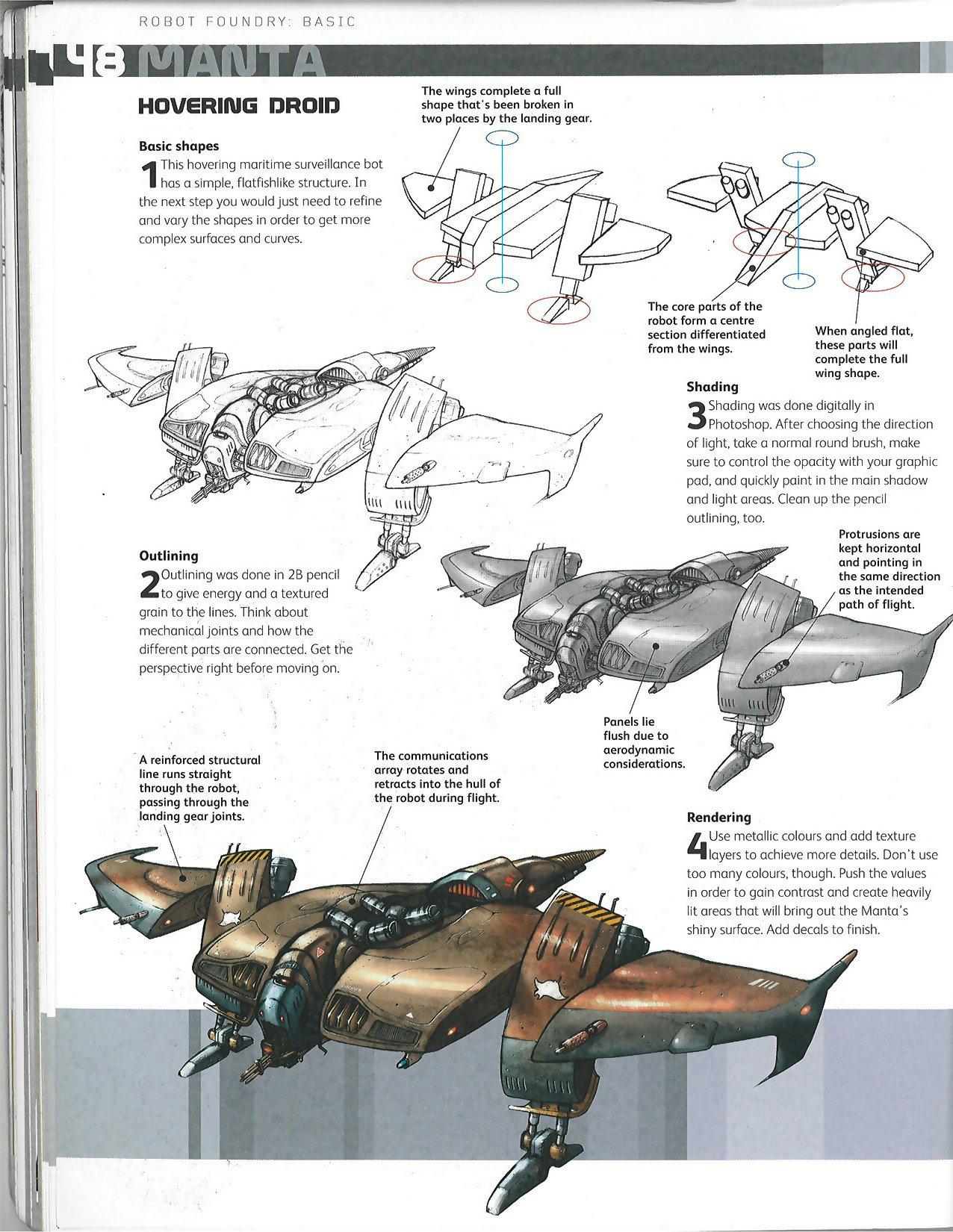 book，robot，Hand drawn，painting，e-book，share，