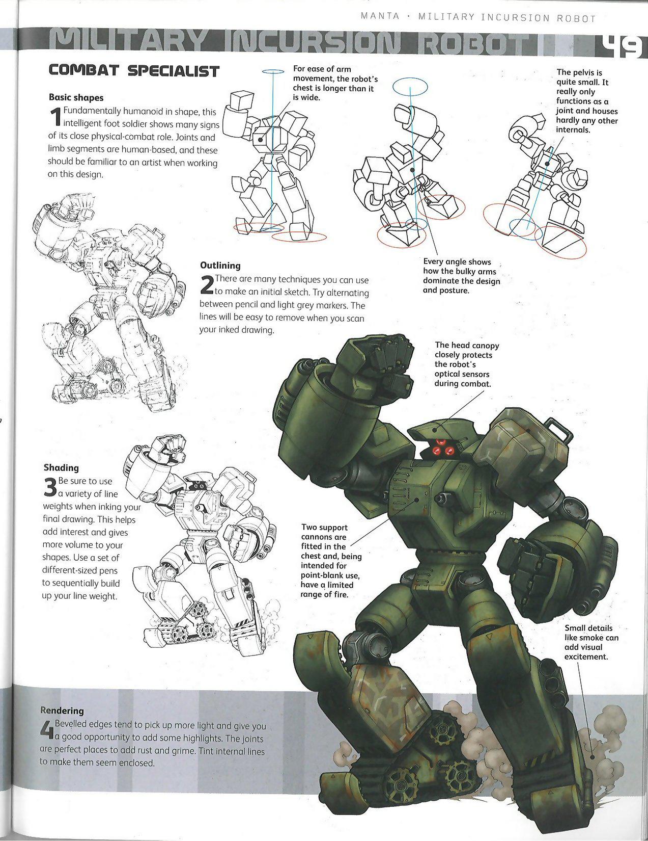 book，robot，Hand drawn，painting，e-book，share，