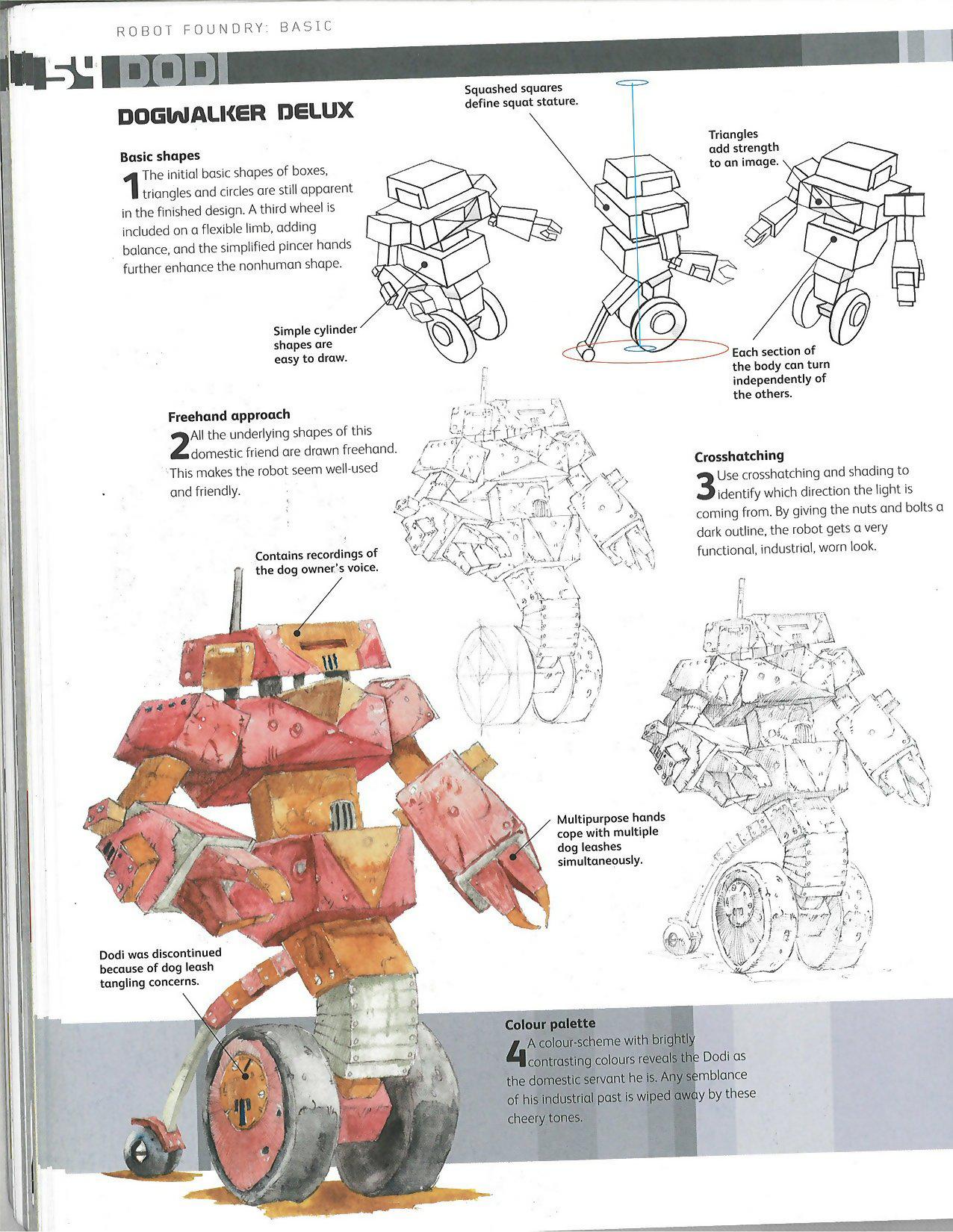 book，robot，Hand drawn，painting，e-book，share，