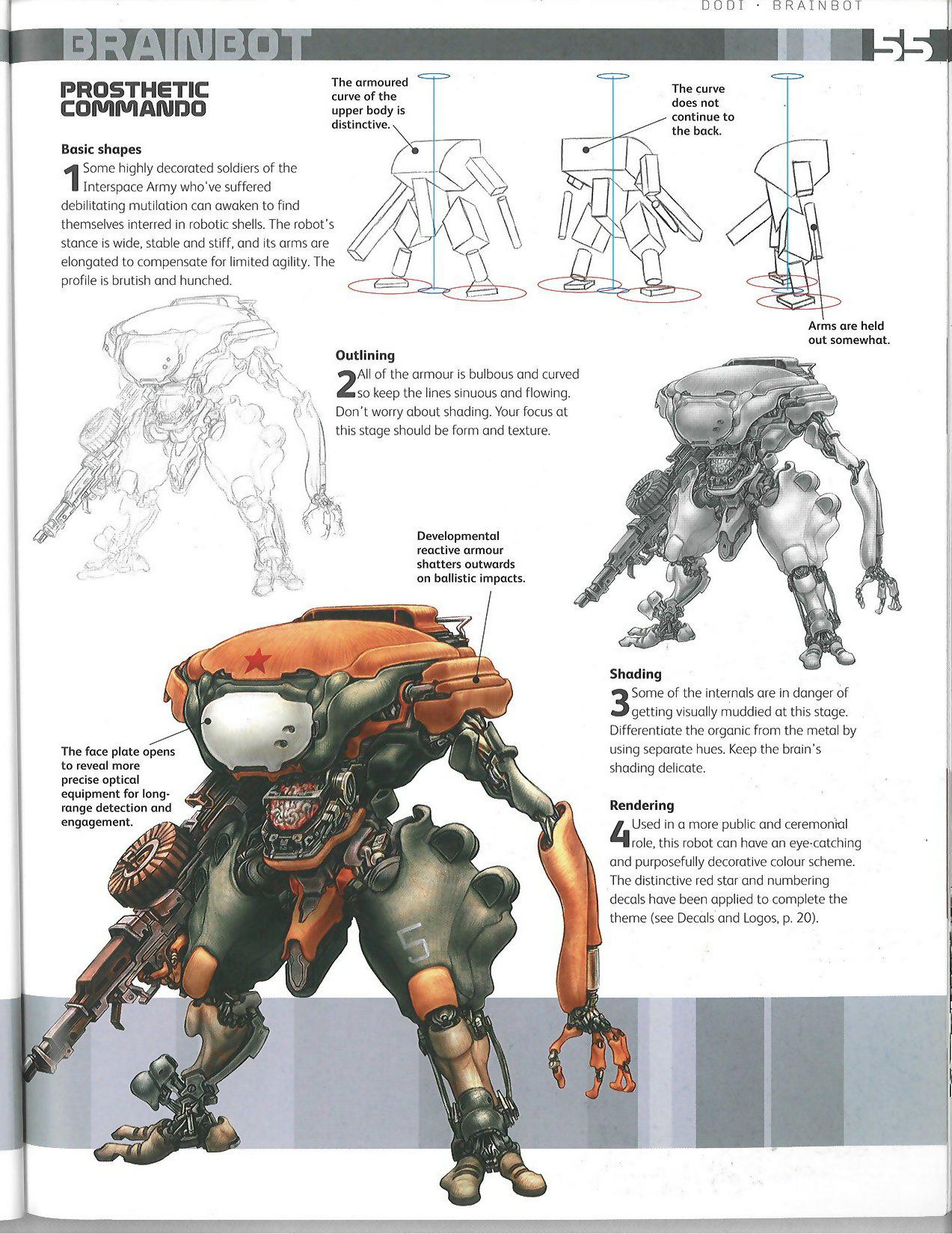 book，robot，Hand drawn，painting，e-book，share，