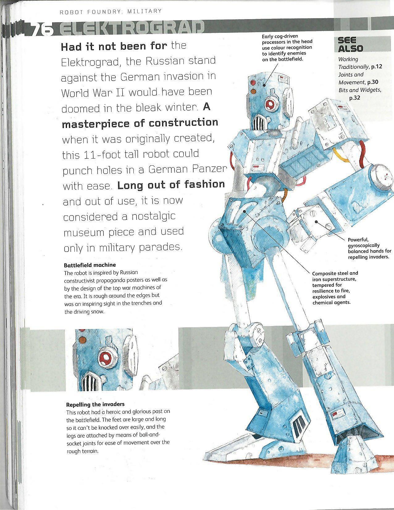 book，robot，Hand drawn，painting，e-book，share，