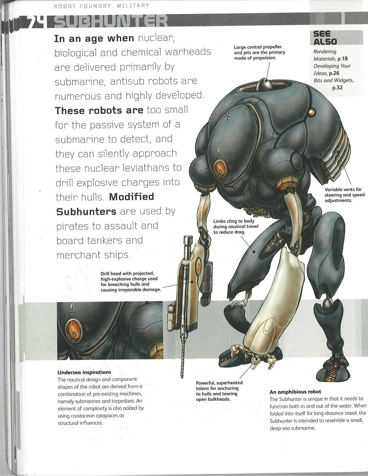 book，robot，Hand drawn，painting，e-book，share，