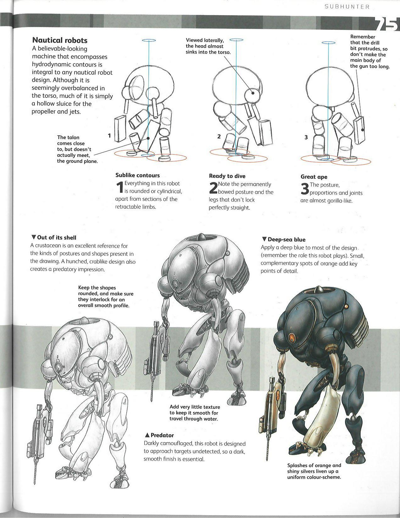 book，robot，Hand drawn，painting，e-book，share，