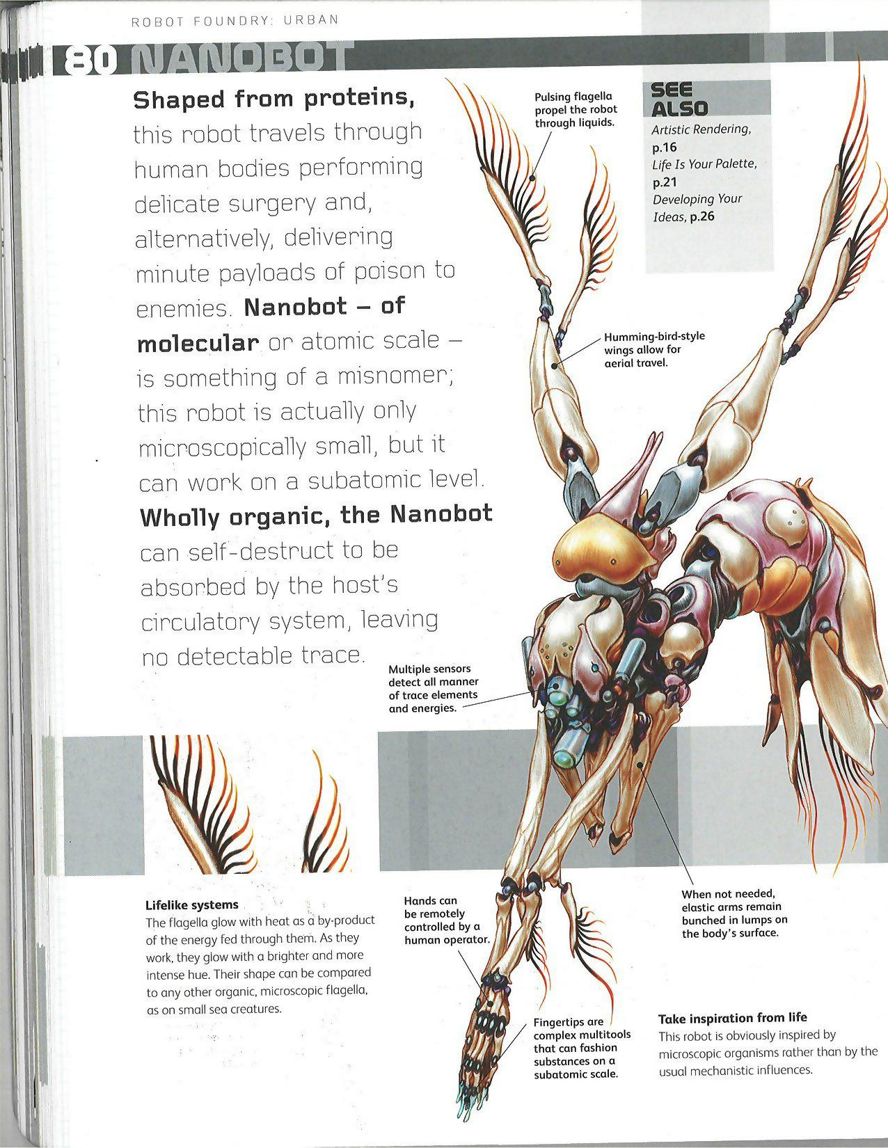 book，robot，Hand drawn，painting，e-book，share，