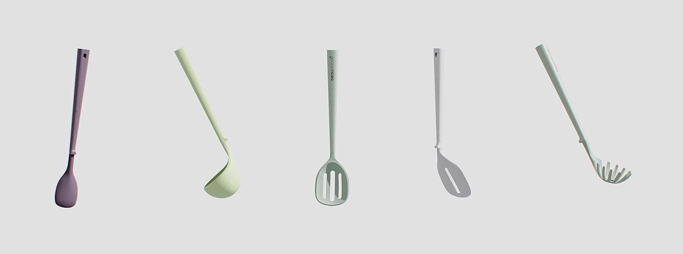 kitchenware，biodegradation，Ergonomics，modern，Simplicity，