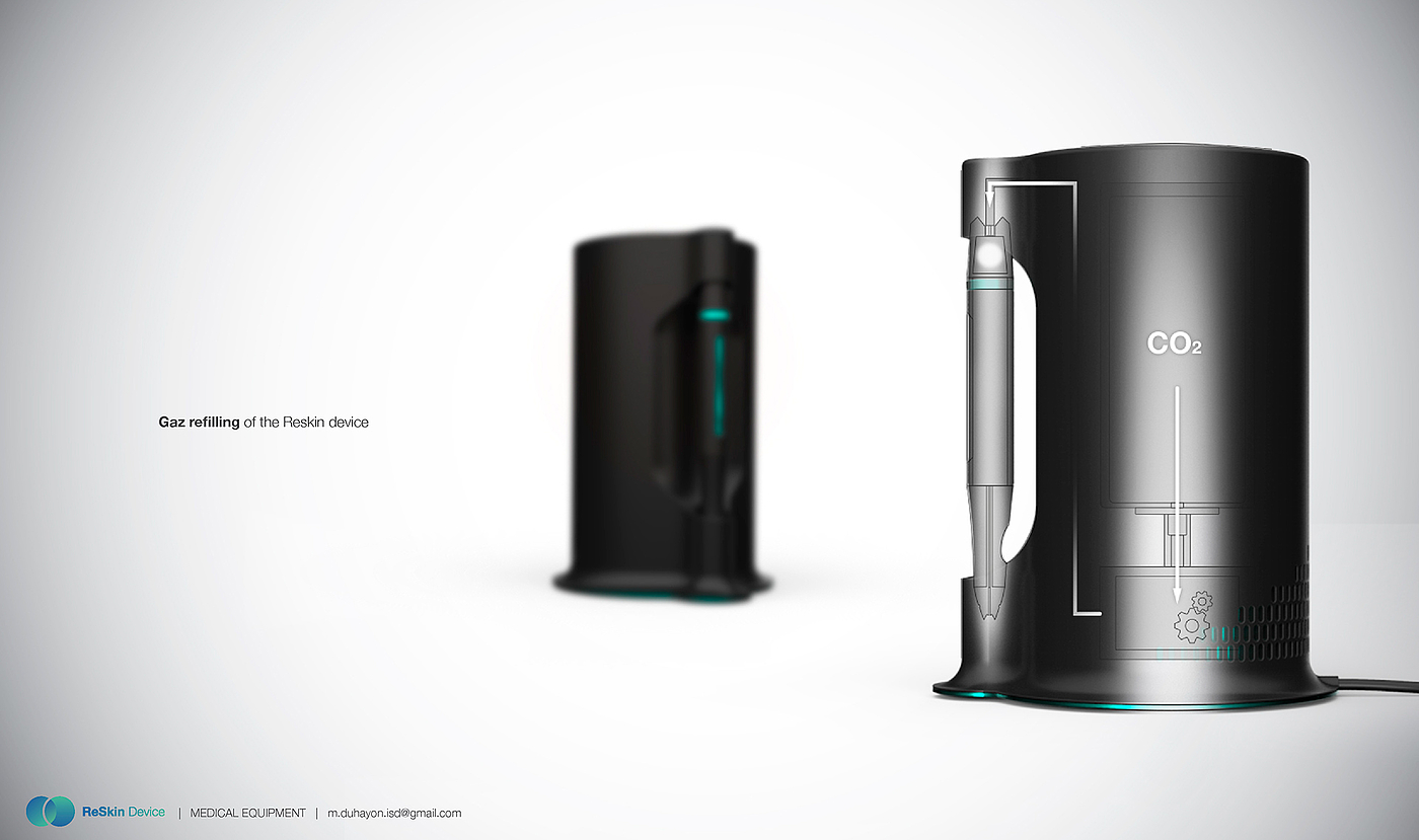 pen，Skin burn，Medical equipment，ReSkin，
