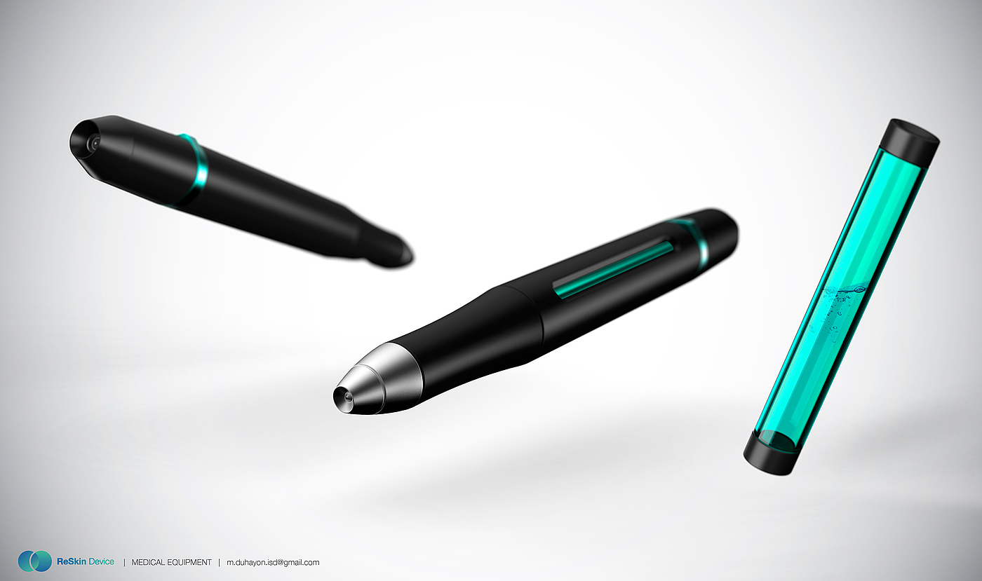 pen，Skin burn，Medical equipment，ReSkin，