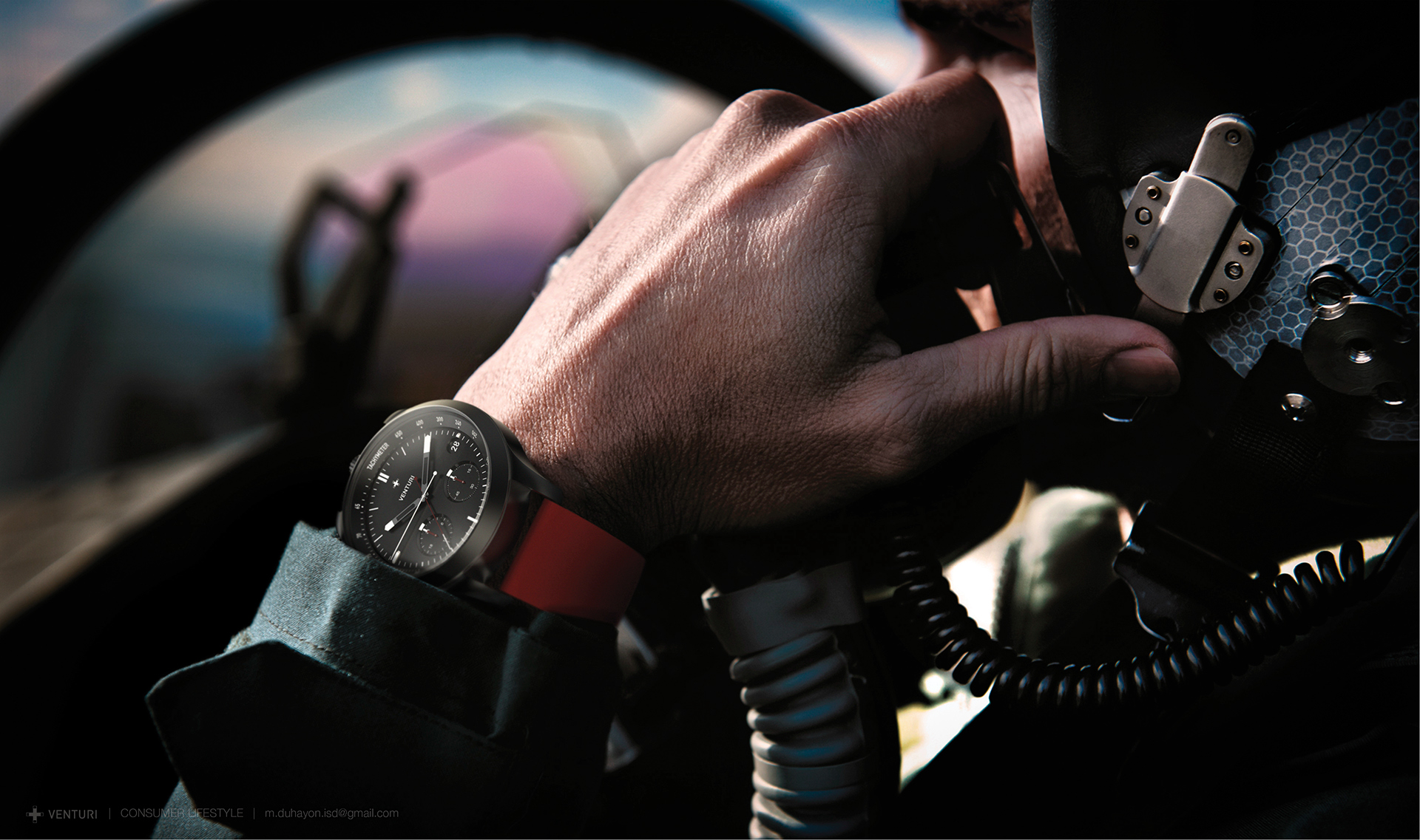 inspiration，Fighter aircraft，Wrist watch，military，