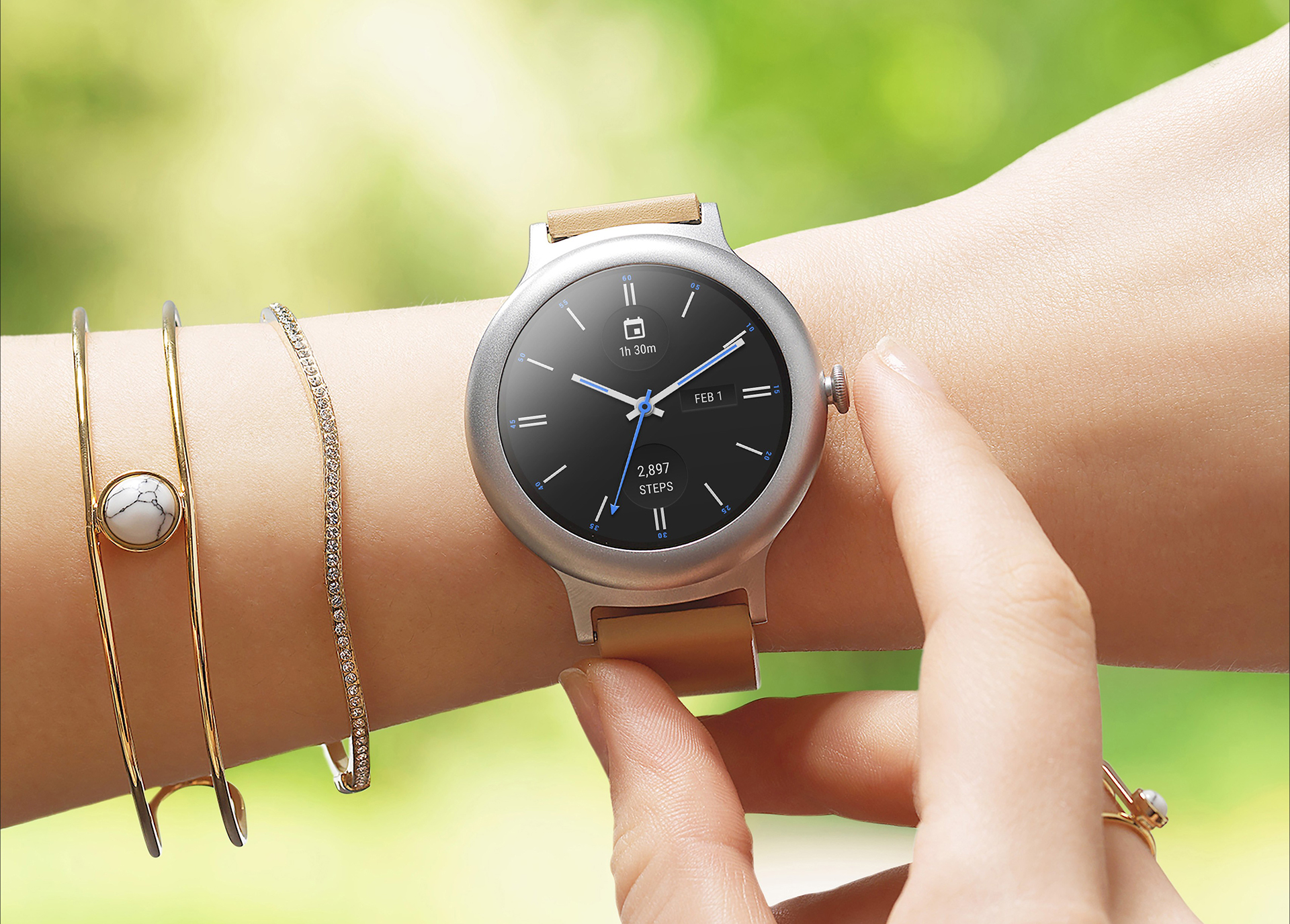 Google，Android，lg，Intelligent Watch，silver，purple，golden，