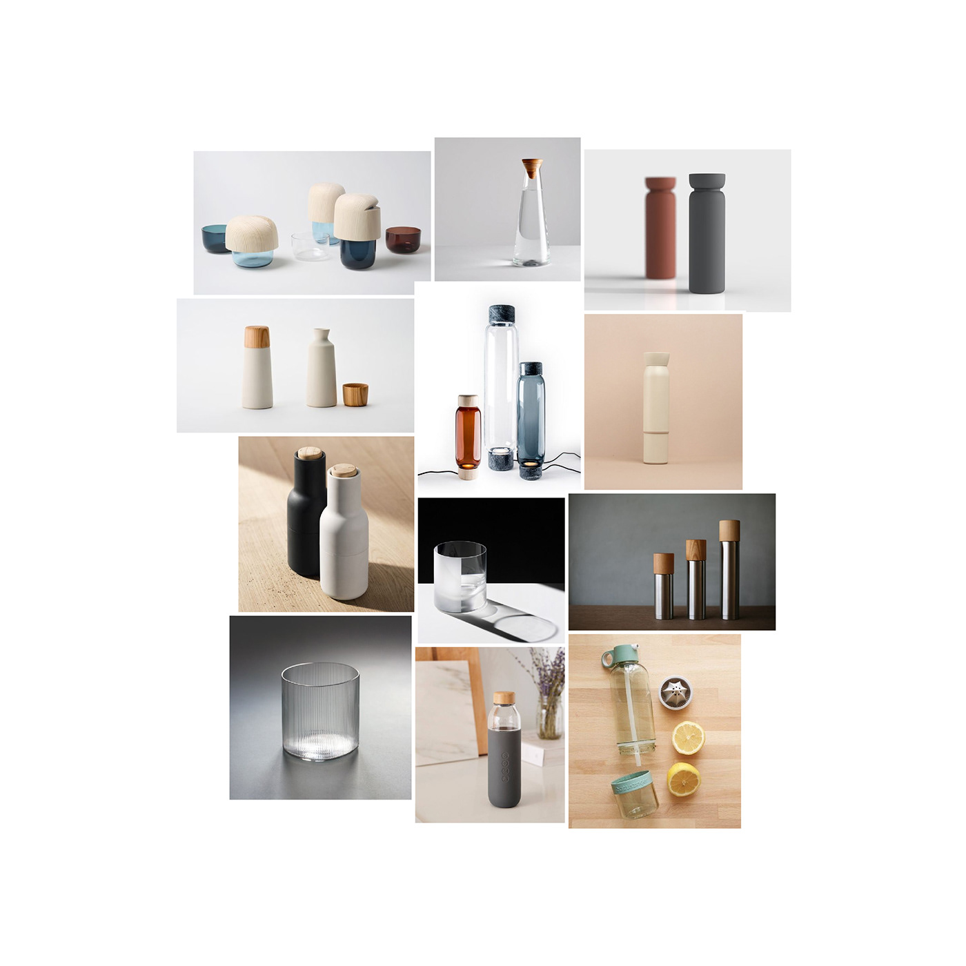 Water bottle，Glass，Ergonomics，