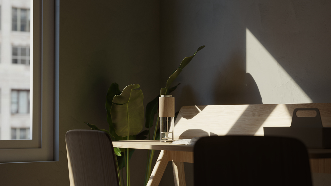 Water bottle，Glass，Ergonomics，