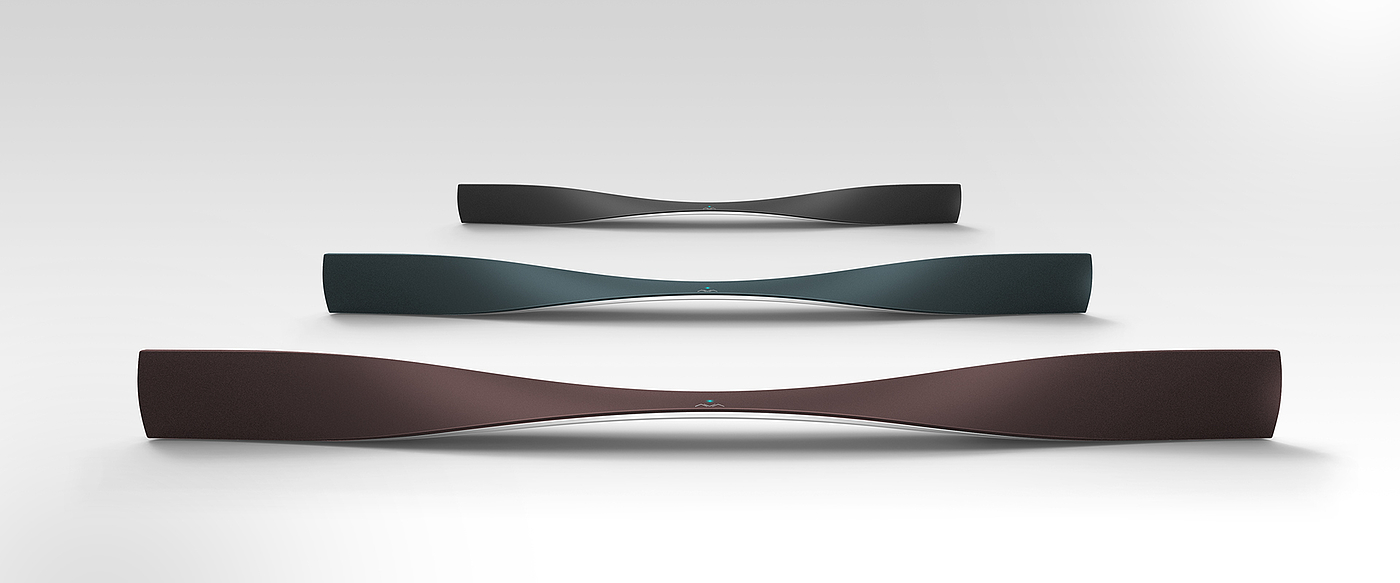 Bluetooth Speaker ，conceptual design，curve，acoustic wave，