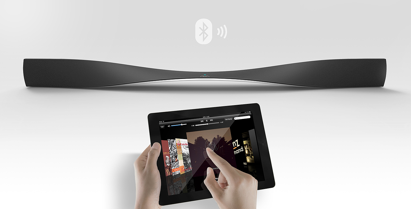 Bluetooth Speaker ，conceptual design，curve，acoustic wave，