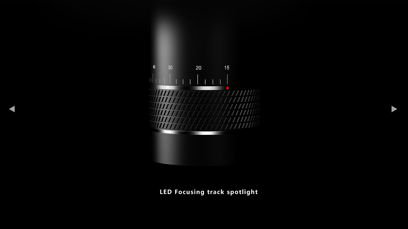 Led track spotlight，