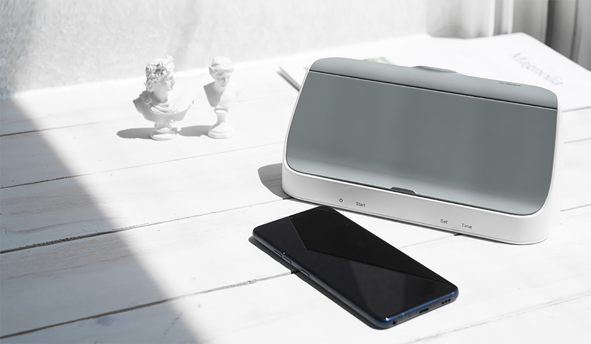 portable battery，wireless，Mobile phone sterilizer，