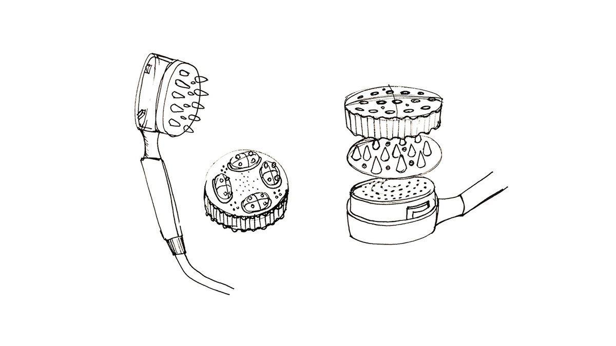 Shower，multi-function，Small brush，