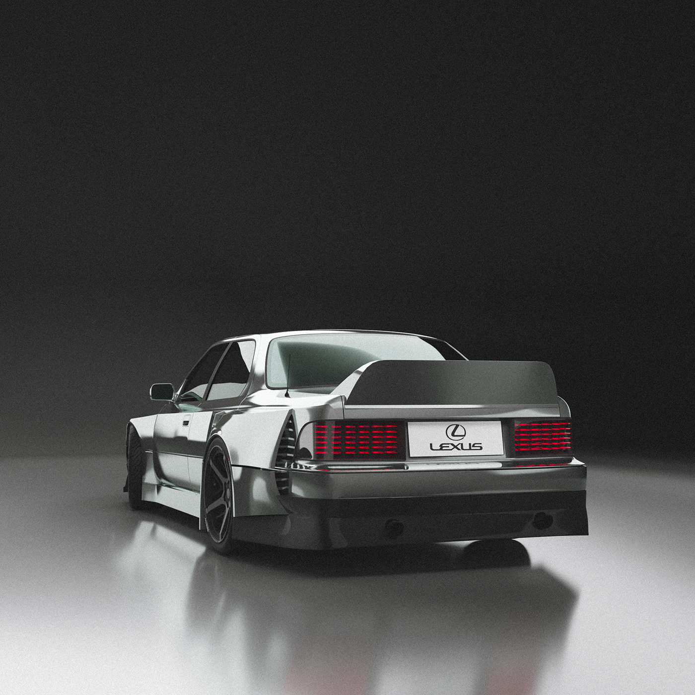 Automobile design，LEXUS，Wide body，