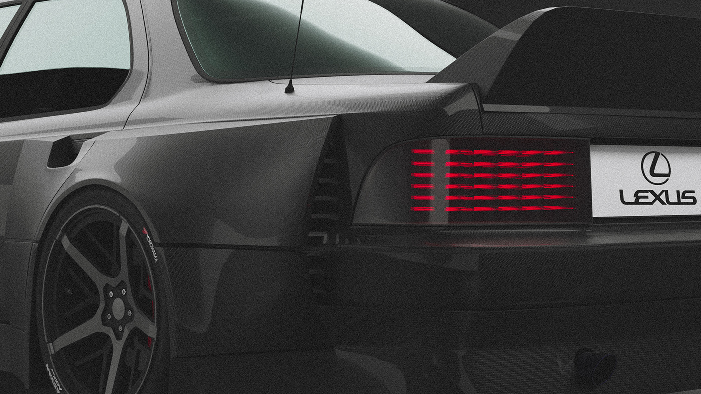 Automobile design，LEXUS，Wide body，