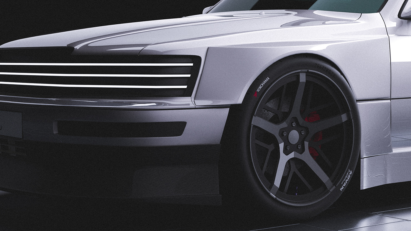 Automobile design，LEXUS，Wide body，