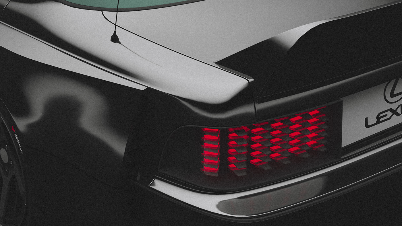 Automobile design，LEXUS，Wide body，