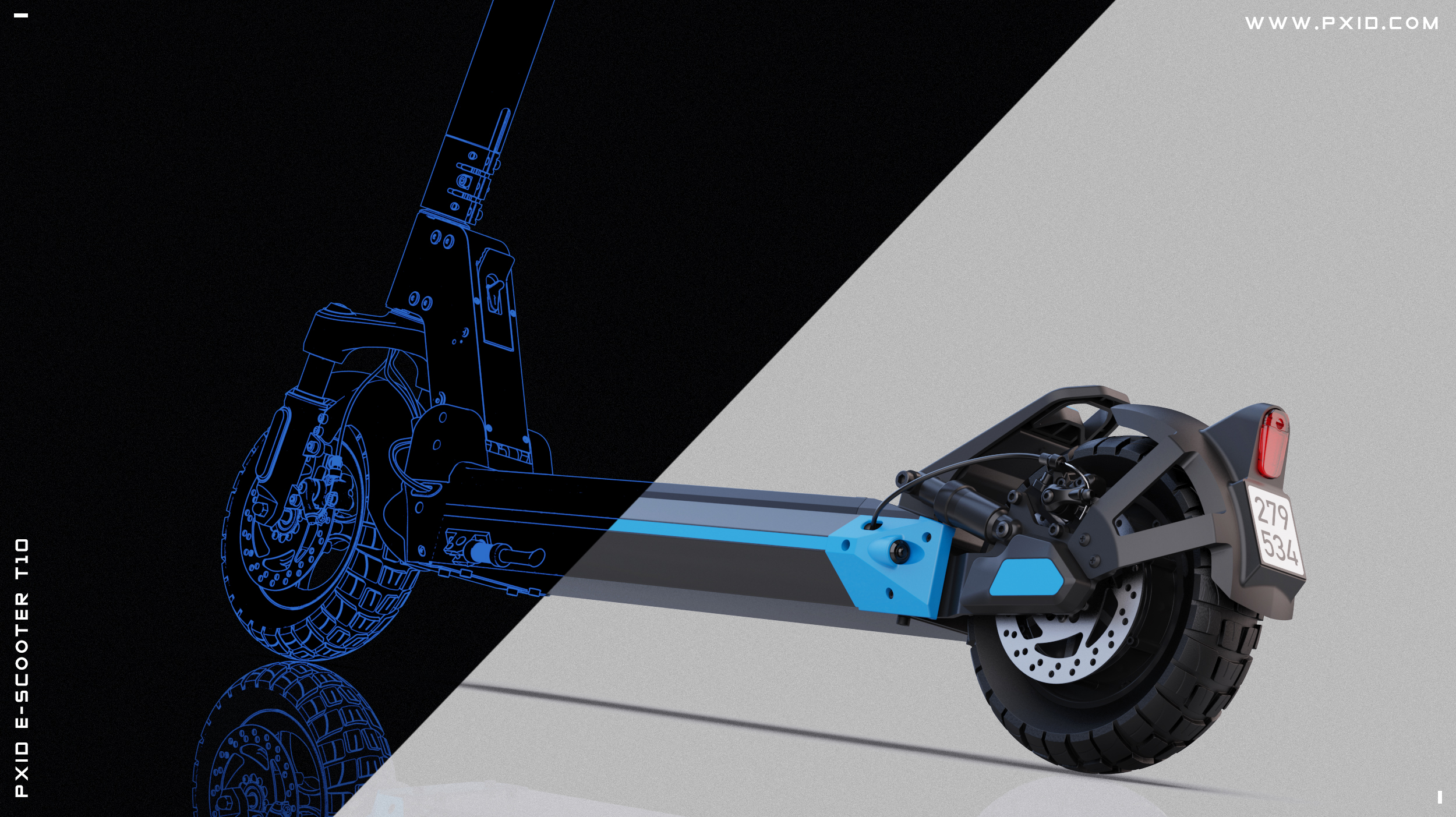 Scooter，Electric scooter，Scooter design，Travel tools，vehicle，product design，industrial design，Appearance design，