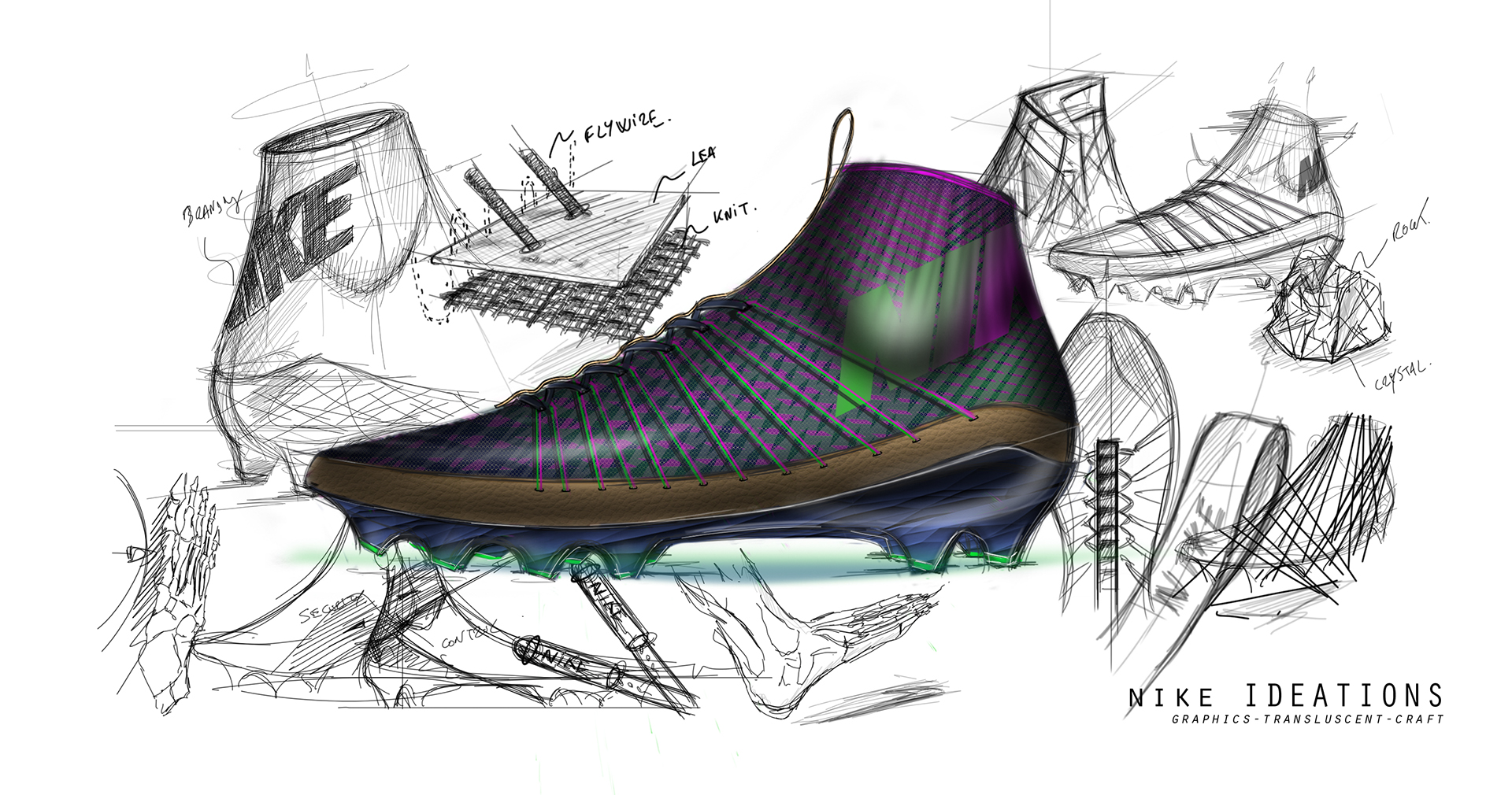 Small picture book，Okami，Wrist watch，shoes，draft，Hand drawn，